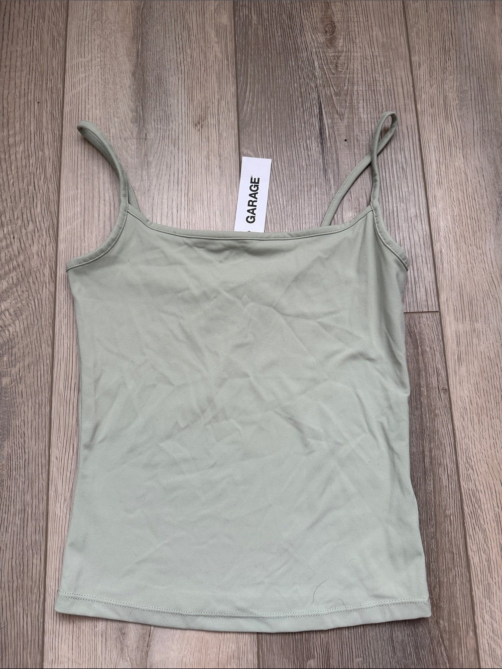 Garage sleek scoop cami - dessert Sage